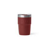 YETI Rambler 8 OZ (237ml) Stackable Cup With DuraSip™ Ceramic Lining - Stag Red
