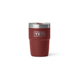 YETI Rambler 8 OZ (237ml) Stackable Cup With DuraSip™ Ceramic Lining - Stag Red