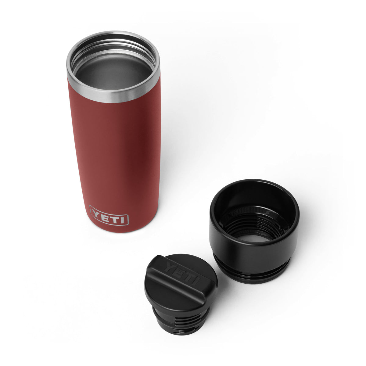 YETI Rambler 16 OZ (473ml) Travel Bottle with Commuter Cap - Stag Red