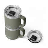 YETI Rambler 10 OZ (295ml) Stackable Mug With DuraSip™ Ceramic Lining - Pampa Green