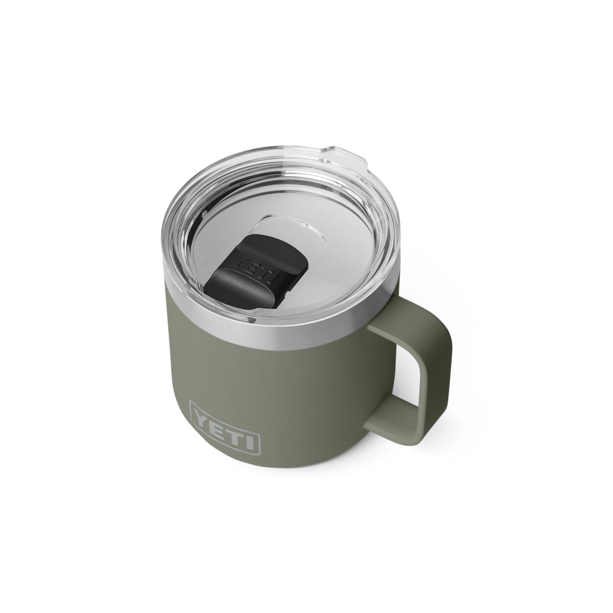 YETI Rambler 14 OZ (414ml) Stackable Mug With DuraSip™ Ceramic Lining - Pampa Green