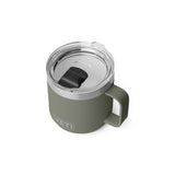 YETI Rambler 14 OZ (414ml) Stackable Mug With DuraSip™ Ceramic Lining - Pampa Green