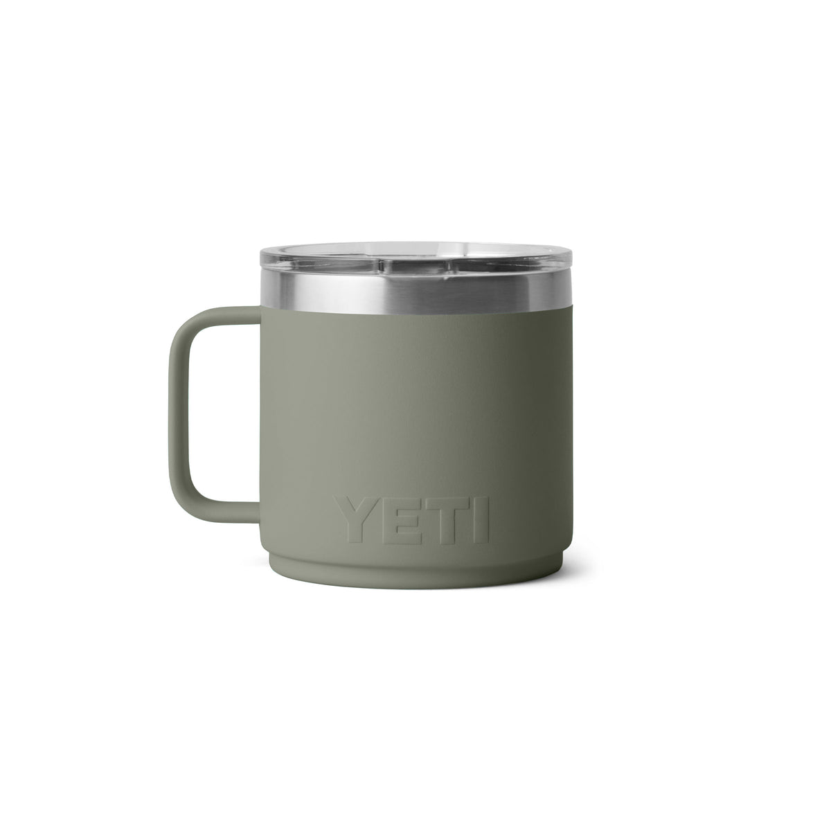 YETI Rambler 14 OZ (414ml) Stackable Mug With DuraSip™ Ceramic Lining - Pampa Green