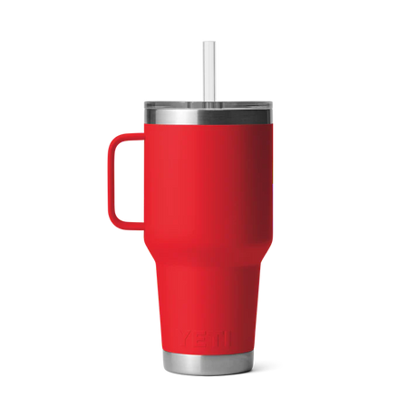 YETI Rambler 35 OZ (994ml) Straw Mug With Straw Lid - Rescue Red