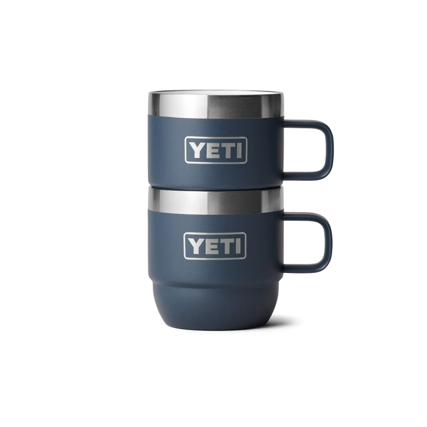 YETI Rambler 6 OZ (177ml) Stackable Espresso Mugs - Navy YETI