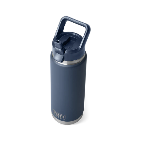 YETI Rambler 26 OZ (769ml) Bottle With Straw Cap - Navy