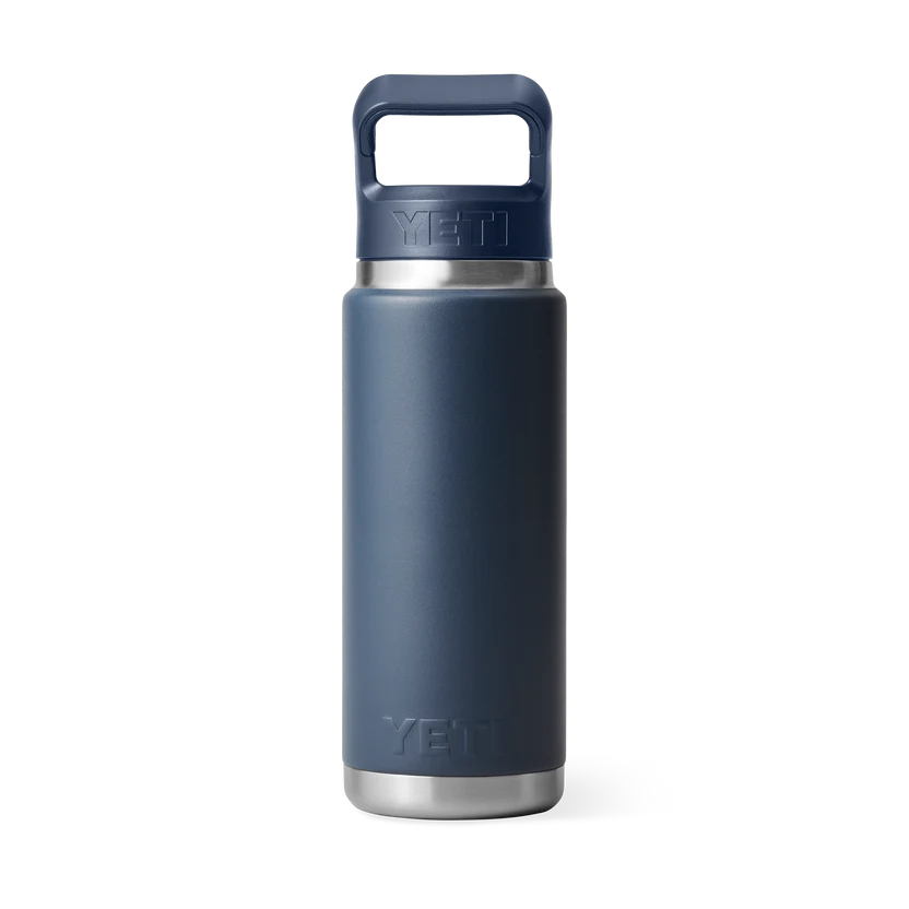 YETI Rambler 26 OZ (769ml) Bottle With Straw Cap - Navy
