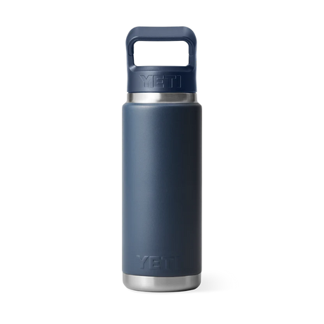 YETI Rambler 26 OZ (769ml) Bottle With Straw Cap - Navy