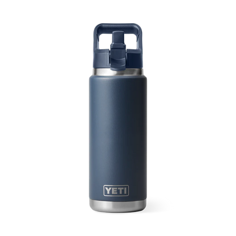 YETI Rambler 26 OZ (769ml) Bottle With Straw Cap - Navy