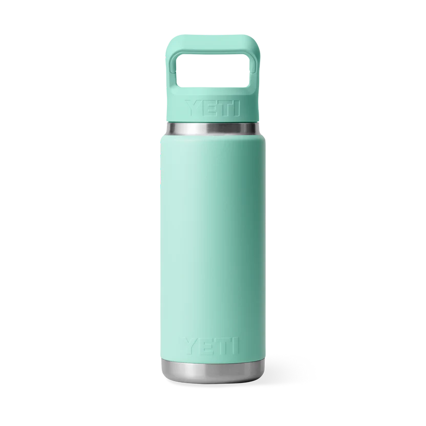 YETI Rambler 26 OZ (769ml) Bottle With Straw Cap - Seafoam