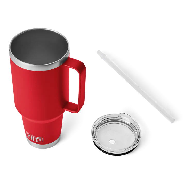 YETI Rambler 42 OZ (1242ml) Straw Mug With Straw Lid - Rescue Red