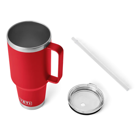 YETI Rambler 42 OZ (1242ml) Straw Mug With Straw Lid - Rescue Red