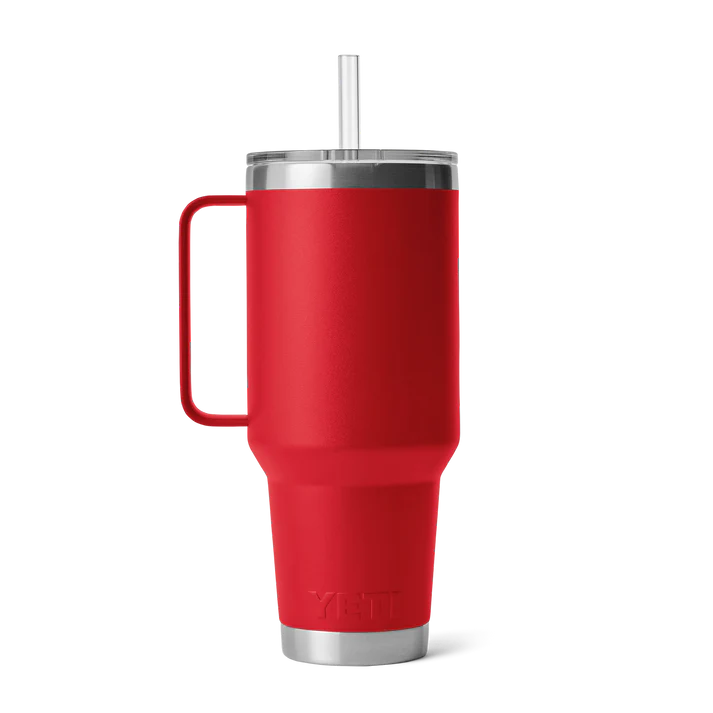 YETI Rambler 42 OZ (1242ml) Straw Mug With Straw Lid - Rescue Red