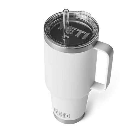 YETI Rambler 42 OZ (1242ml) Straw Mug With Straw Lid - White