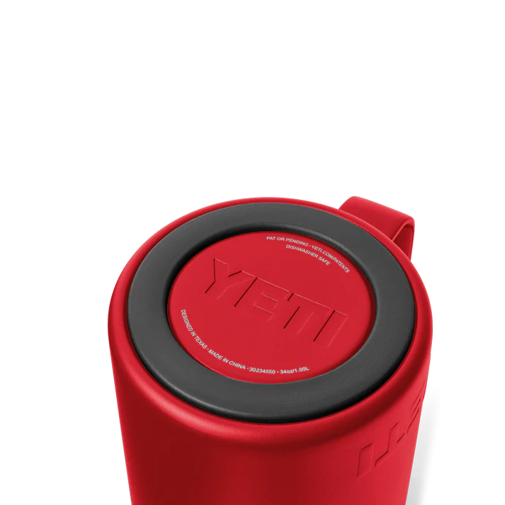 YETI Rambler 34 OZ French Press Cafetiere - Rescue Red