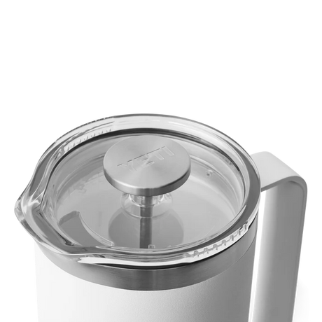 YETI Rambler 34 OZ French Press Cafetiere - White
