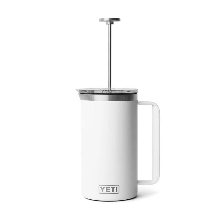 YETI Rambler 34 OZ French Press Cafetiere - White