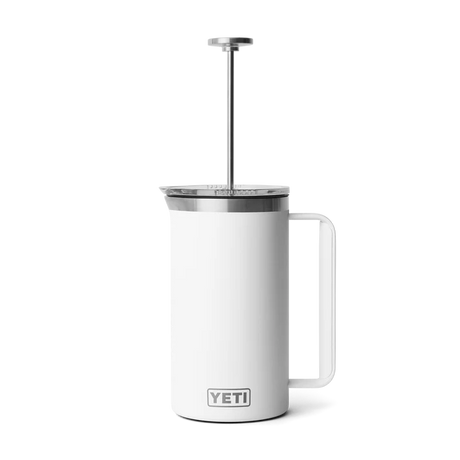 YETI Rambler 34 OZ French Press Cafetiere - White
