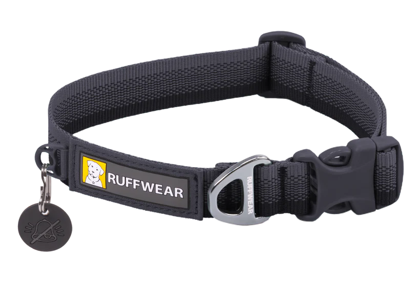 RUFFWEAR Front Range Dog Collar - Basalt Grey Ruffwear