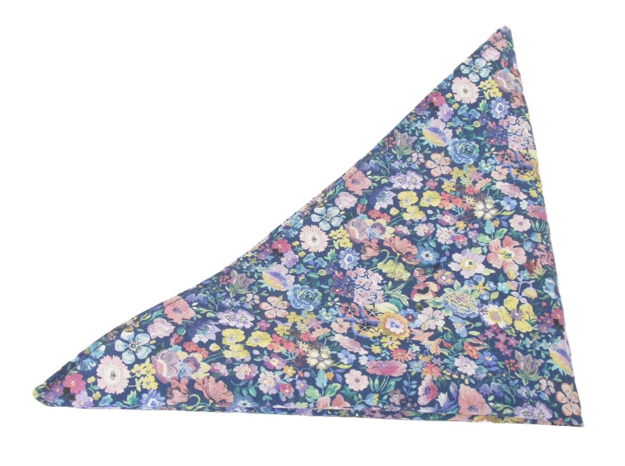 VAN BUCK Liberty Print Cotton Tie & Pocket Square - Classic Garden