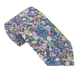 VAN BUCK Liberty Print Cotton Tie & Pocket Square - Classic Garden