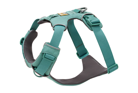 RUFFWEAR Front Range Dog Harness - River Rock Green Ruffwear