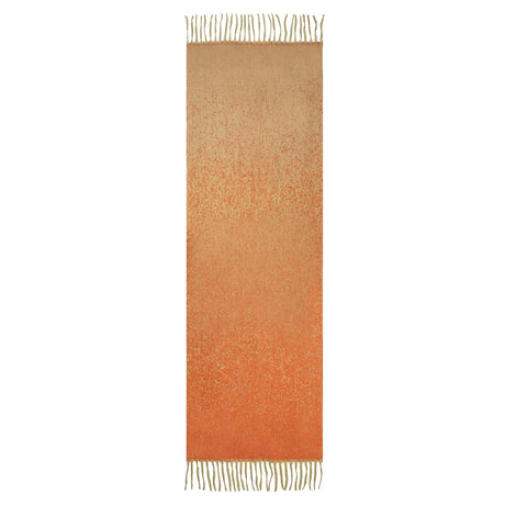 DENTS Pumpkin reversible ombre speckle scarf detail