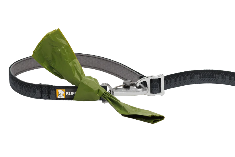 RUFFWEAR Switchbak Double-Ended Dog Lead - Basalt Grey Ruffwear