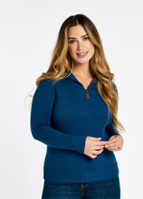 Load image into Gallery viewer, DUBARRY Rosmead Sweater - Women&#39;s - Peacock Blue
