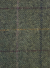 Load image into Gallery viewer, MAGEE Tweed Jacket - Mens Classic Fit - Forest Green Herringbone Donegal Tweed
