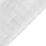Women's cable knit gloves in white, cuff close up.
