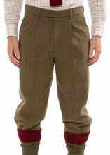 Load image into Gallery viewer, 50% OFF - ALAN PAINE Combrook Mens Tweed Shooting Breeks - Sage - Size: 30&quot; Waist
