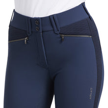 Load image into Gallery viewer, 40% OFF ARIAT Tri Factor X Bellatrix Full Seat Breeches – Womens - Blue Nights - Size 32L
