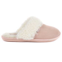 Load image into Gallery viewer, BARBOUR Slippers - Ladies Lydia Mules - Pink Suede
