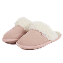 Load image into Gallery viewer, BARBOUR Slippers - Ladies Lydia Mules - Pink Suede
