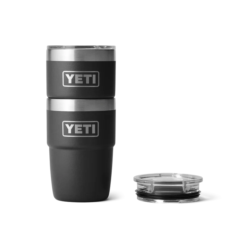 YETI Rambler 8 OZ (237ml) Stackable Cup With Magslider Lid - Black YETI