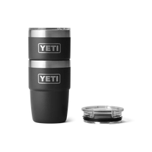 Load image into Gallery viewer, YETI Rambler 8 OZ (237ml) Stackable Cup With Magslider Lid - Black YETI
