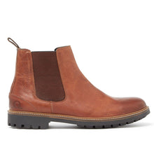 Load image into Gallery viewer, 50% OFF CHATHAM Mens Chirk Leather Chelsea Boots - Dark Tan - Size: UK 12 (EU 46)
