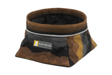 Load image into Gallery viewer, RUFFWEAR Quencher Packable Dog Bowl - Moonlight Mountains Ruffwear
