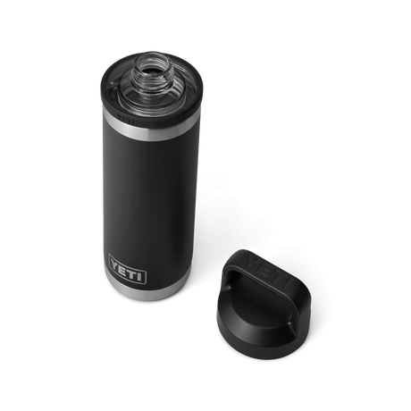 YETI Rambler 18 OZ (532ml) Bottle With Chug Cap - Black
