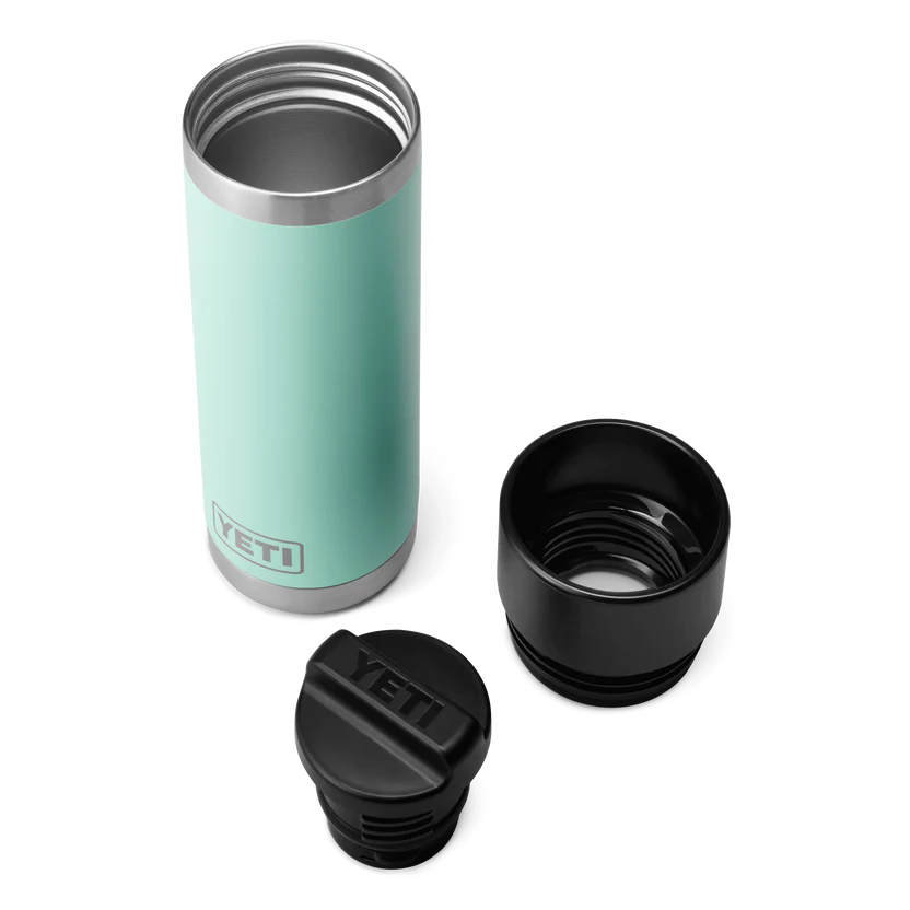 YETI Rambler 18 OZ (532ml) Bottle With Hotshot Cap - Seafoam