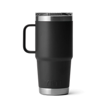 Load image into Gallery viewer, YETI Rambler 20 OZ (591ml) Travel Mug With Stronghold Lid - Black
