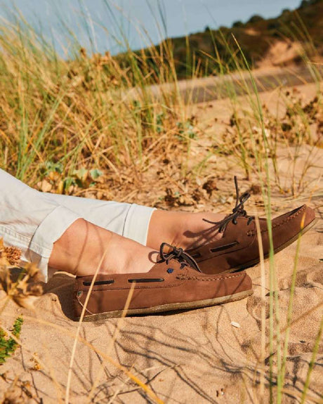 DUBARRY Ladies Aruba Deck Shoes - Cognac