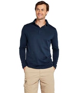 DUBARRY Freshford Unisex Long-Sleeved Technical Polo - Navy