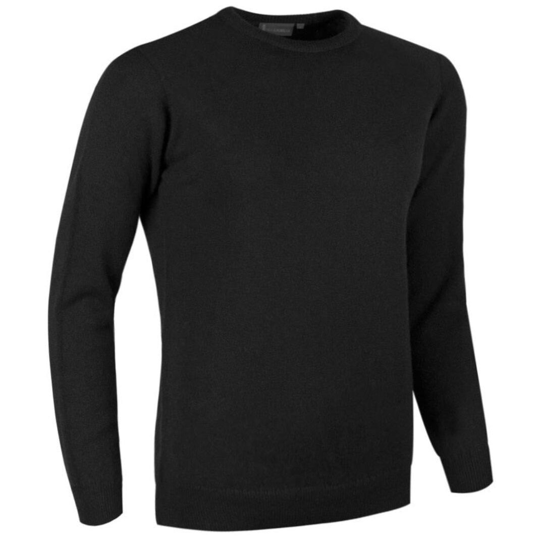 50% OFF GLENMUIR Esther Ladies Crew Neck Sweater - Lambswool - Black - Size: LARGE