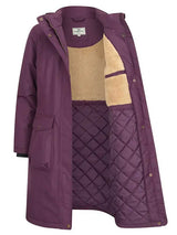 HOGGS OF FIFE Walker Waterproof Long Coat - Women's - Blackberry