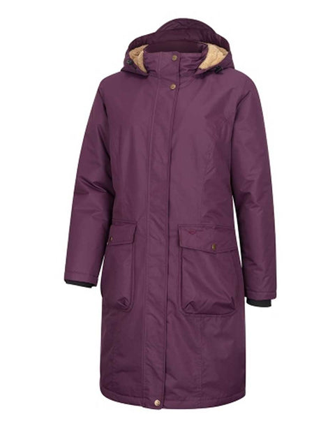 HOGGS OF FIFE Walker Waterproof Long Coat - Women's - Blackberry