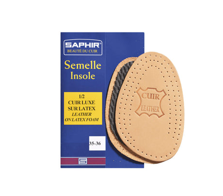 Saphir Leather & Latex Half Insoles – official product image