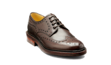 BARKER Kendall Shoes - Mens Brogues - Dark Ebano Calf - front view