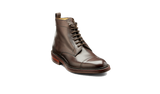 BARKER Langdale Boots - Mens Lace Up - Dark Ebano Calf - front view